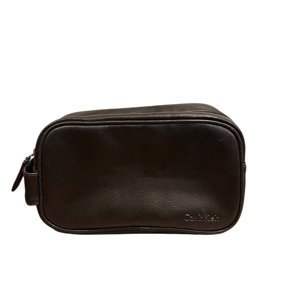 Calvin Klein Other - Calvin Klein Obsession Cosmetic Bag Dark Brown